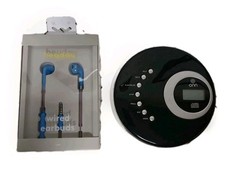    Onn Portable CD Player Model ONAI2AV025 GOOD CONDITION    AS SHOWN  