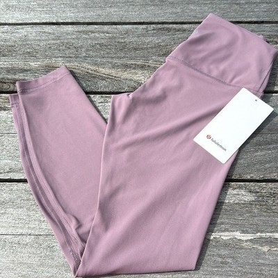 Lululemon Align High-Rise Pant 25'' Lavender Lux purple size 6 NWT