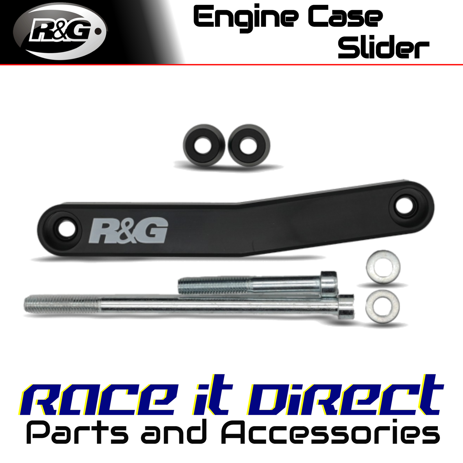 R&G - ECS0198BK - Engine Case Sliders