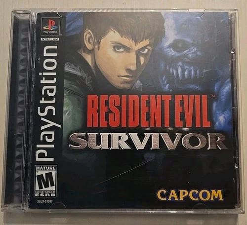 Resident Evil Survivor (Sony PlayStation 1, 2000) PS1 Complete Excellent Tested