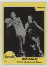1984-85 Star Schick Legends Classic Bob Cousy #7 HOF uk2