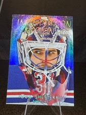 2020-21 Skybox Metal Universe Inimidation Nation #IN-1 Igor Shesterkin