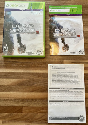 Dead Space 3 Limited Edition (Xbox 360) Complete Tested Working - Free Ship
