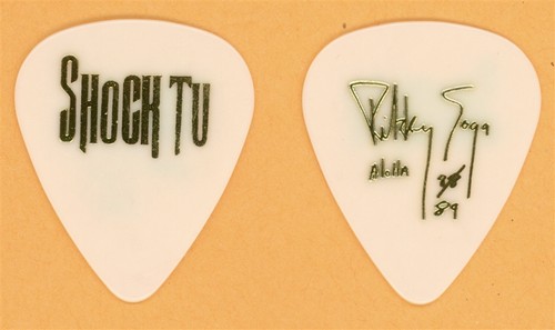 Shock Tu Rikki Soga Vintage Guitar Pick - 1991 US Tour