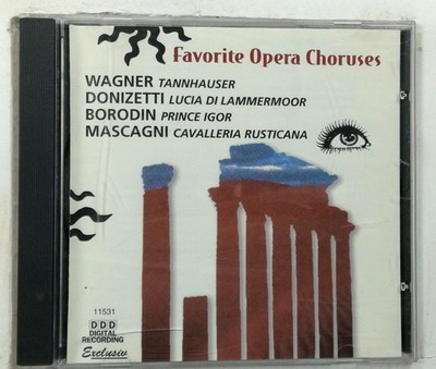 Favorite Opera Choruses CD Bulgarian Symphony & Choir 1990s Classical