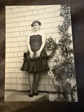 Vintage 80's strapless beaded black dress #prom size 12 great cond tea length