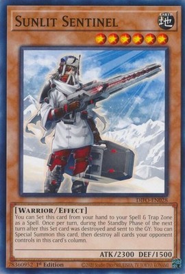 Sunlit Sentinel 1st Edition Common Dimension Force DIFO-EN028 NM