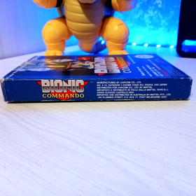 BIONIC COMMANDO NINTENDO NES VERSIONE PAL A MATTEL ITALIANO CIB DA COLLEZIONE