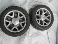 Pair Rear Drive Wheel Tires From Golden Buzzaround XL