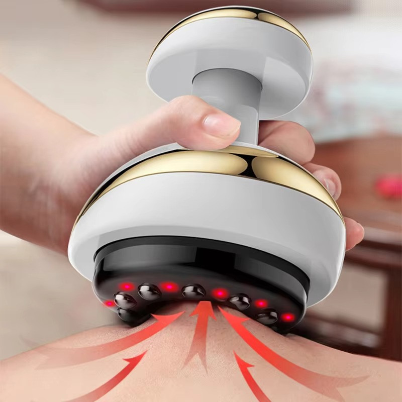 Ventouse anti cellulite électrique chauffante à 18 niveaux pour massage du corps