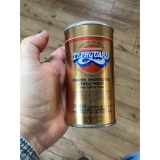 Vintage Tephguard Engine Protective Metal Can 12 FL OZ