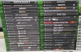 Huge Lot of 99 Video Games - Xbox (4) Xbox 360 (45) Xbox One (40) *As Is-Read*