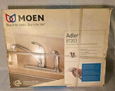 Moen Adler 87203 Kitchen Faucet Spot Resist Stainless Pull Out Sprayer New