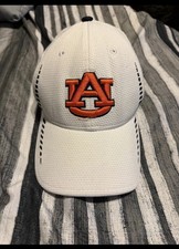 Auburn Tigers White Performance Hat – Adjustable – Excellent Condition