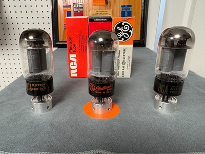 #ad Three 6DZ7 Tubes 1 GE and 2 RCA All three Each Test 100% on Sencore TC 162 $89.50