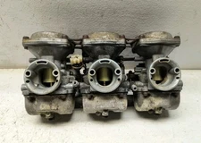 1976 Yamaha XS750 XS 750 Triple OEM Carburetor Rack Carburetors Mikuni Carb Set