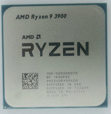 AMD Ryzen 9 3900 AM4 R9 3900 3.1GHz 12 core 24Thr 64MB 65W desktop CPU processor