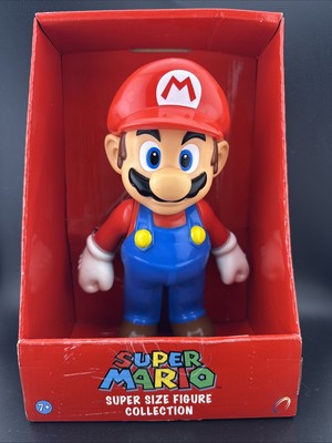 Super Mario 9 Inch Vinyl Super-Size Figure Mario Bros. Brand Series 1 Sealed New