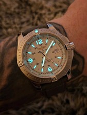 Rare Breitling Colt Quartz 44 White Dial A74388 Watch *Box & Papers*