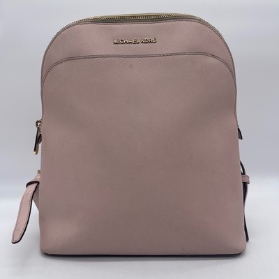 Michael Kors Emmy Dome Saffiano Leather Backpack 35F9GY3B7L Blossom Top Strap