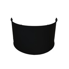 Omnitronic Mobile Schermo per DJ Curvo incl. Cover, Nero - Tavolo per DJ