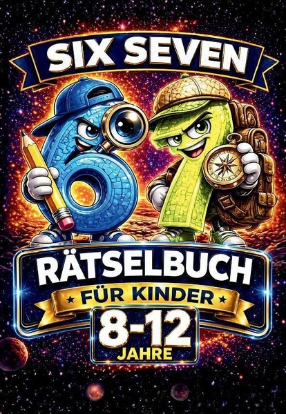 67 Six Seven. RäTselbuch FüR Kinder 8-12 Jahre Six And Seven-image