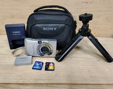 Canon PowerShot Digital ELPH SD890 IS Digital Camera Two Sd Cards, Bag