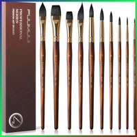 "Aquarellpinsel Set 10Er Synthetik FüR Wasserfarben KüNstlerbedarf\""