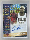 Dennis Rodman 2025 Topps Finest Black Geometric Refractor Masters Auto 25/25