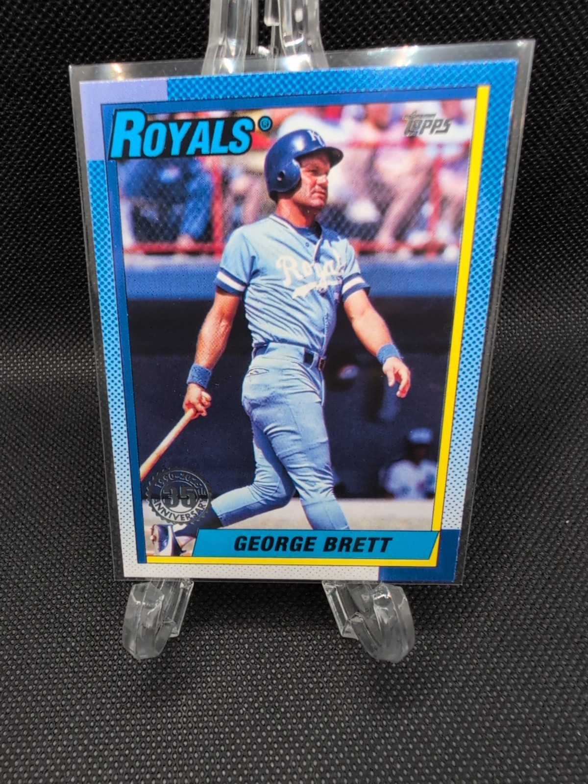 2025 Topps Series 1 GEORGE BRETT #16/90 The Real One 1990 Insert Royals T90-28