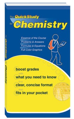 Chemistry (Quickstudy Books) - Cards By BarCharts, Inc. - GOOD