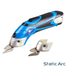 CORDLESS SCISSORS CUTTING SHEARS BATTERY RECHARGABLE FABRIC PLASTIC CARD CUT