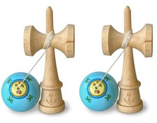 Mar Kendama, set of 2, Sticky coating, extra string. Professional. Maple. New