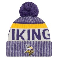 New Era NFL Sideline Bobble Winter MüTze - Minnesota Vikings