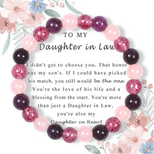 Daughter in Law Gifts for Women, Best Daughter in Law Birthday Gifts, Presents F