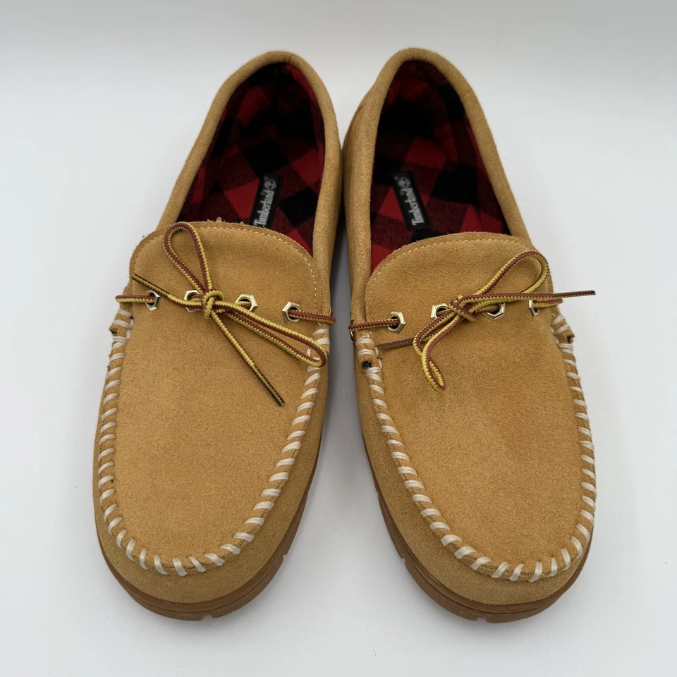 Timberland Mocasín Gamuza Mocasín Zapatillas Hombres EE. UU. 12 Buffalo Cuadros TB0A2Q7A54 Foto 2 de 4