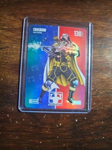 2026 BoBA Battle Arena Steel Logo Battlefoil SSP Crosbow Sidney Crosby 130 Power