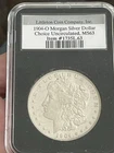 1904-O Morgan Silver Dollar New Orleans, Littleton Coin Co. Ms 63. Valve $325
