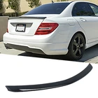 Gloss Black AG Style Trunk Spoiler Wing Fit 2008-14 Mercedes W204 C-Class Sedan