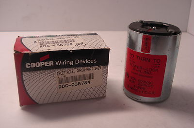 NEW COOPER RECEPTACLE RDC-036784 24291-310