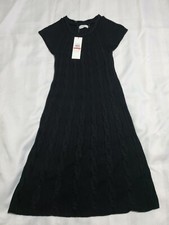Calvin Klein Women Sweater Dresses Black Size XS C13