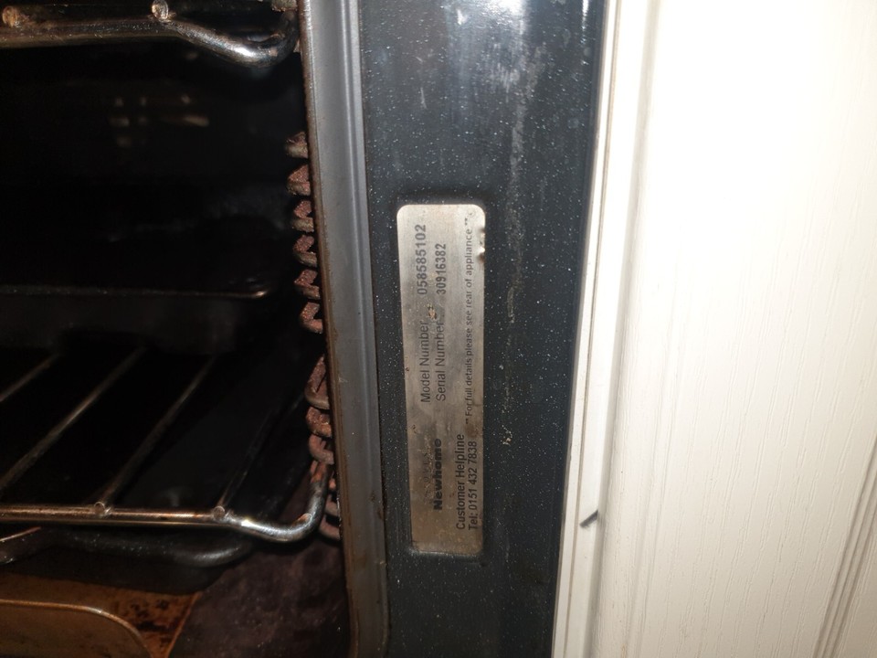 NewHome EFa600H New Home 600mm Fanned Electric Oven eBay