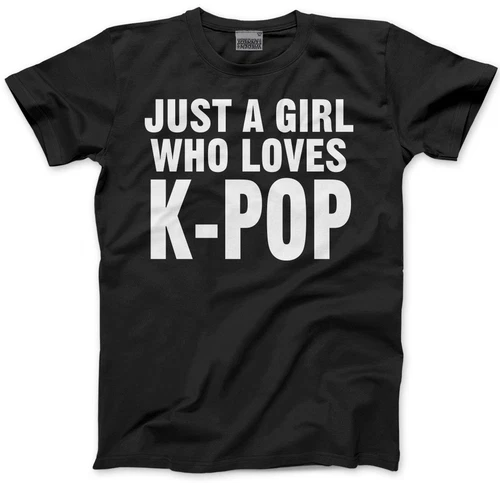 Just a Girl Who Loves K-Pop KPOP / Mens T-Shirt