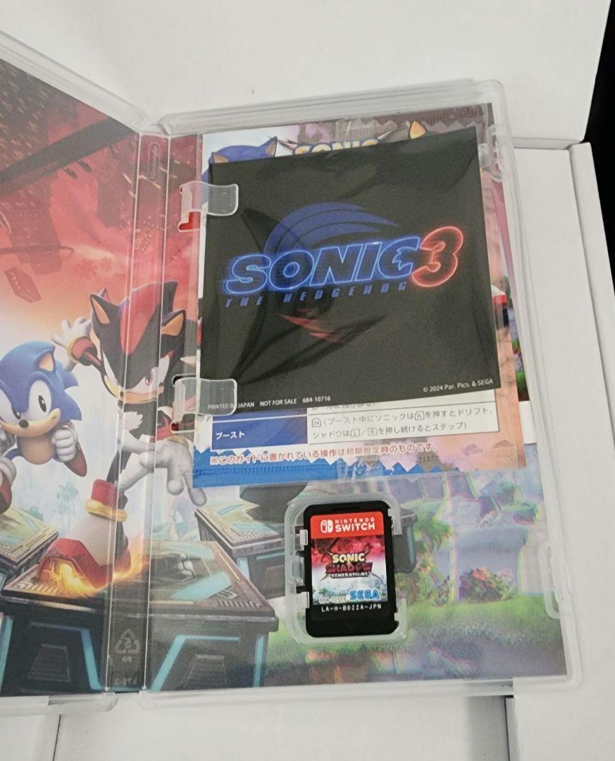 Sonic X Shadow Generations Collector's Edition SEGA Switch Version