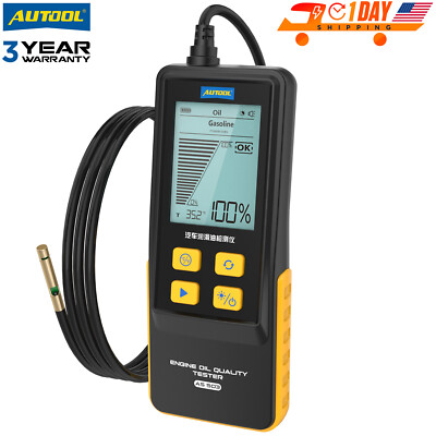 AUTOOL AS503 Engine Oil Tester Gasoline & Diesel Engine Oil Quality Tester Kit 