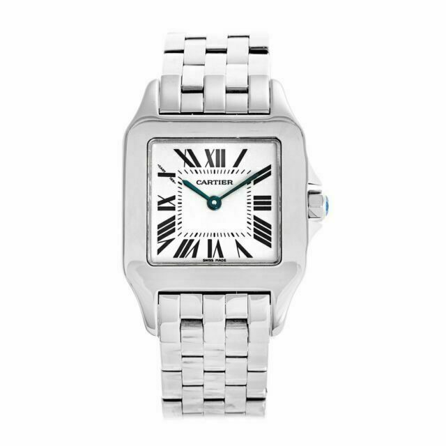 Las mejores ofertas en Cartier Santos 26 mm, Stainless Steel