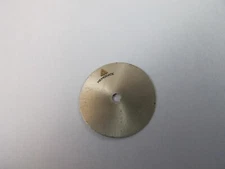LECOULTRE JLC SILVER MEMODATE ALARM WATCH DISK FOR YELLOW CASE