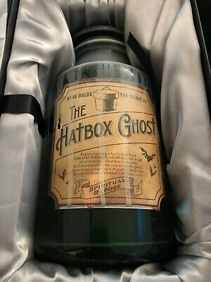 Disney HAUNTED MANSION The Hatbox Ghost Host A Ghost Spirit Jar