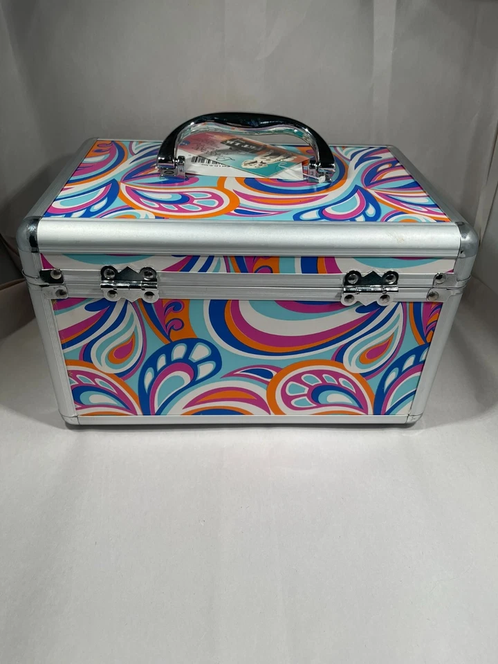 Estuche de viaje Groovy Pet ID años 70 perrito medicamentos y equipaje de embarque retro elegante NUEVO Foto 4 de 4