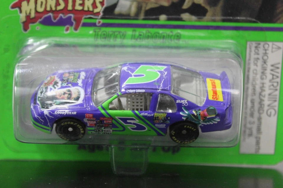 FRANKENSTEIN KELLOGG'S FROOT LOOPS CAR Revell Racing Universal Monsters 1997 NEW - Image 2 of 3